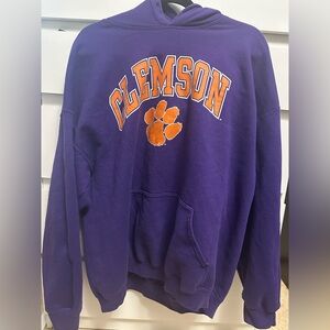 Purple Clemson Men's Sweater